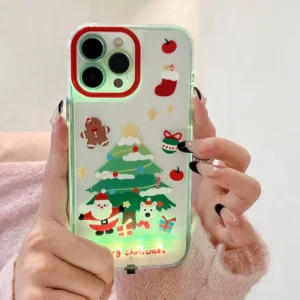 Glowing Christmas Tree Phone Case
