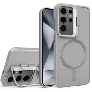 Magsafe &  Matte Magnetic Lens Holder Stand Case