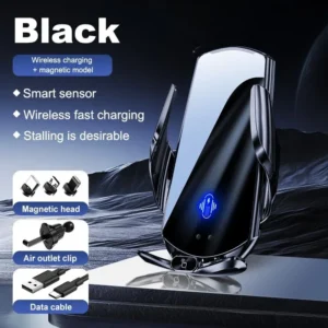 🔥2025 Hot Sale🚗Car Wireless Auto-Sensing Fast Charging Phone Holder