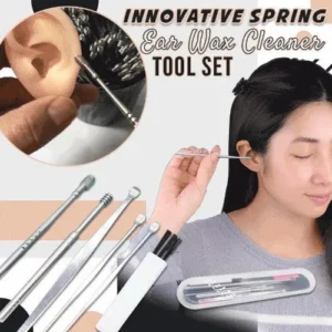 Innovative Spring Ear Wax Cleaner Tool Set(6pcs)