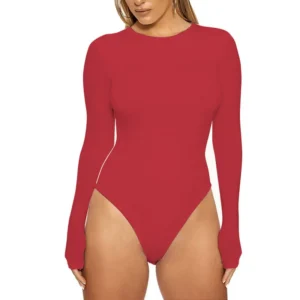 🔥49% OFF🔥Women's Long Sleeve Turtleneck Bodysuit