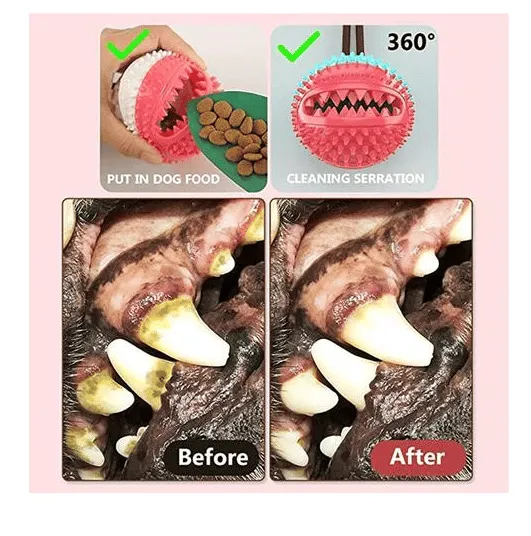 ❤️ Dog Chew Toy Suction Cup Teeth Cleaner - Image 3