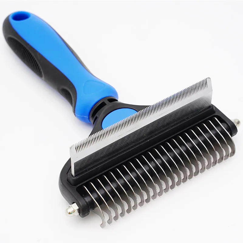 🐾 Professional Deshedding Tool for Dogs & Cats – Gentle, Efficient & Fur-Free Home ✨💖 - Image 2