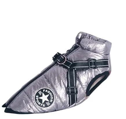 🎅Waterproof Winter Dog Jacket with Built-in Harness - Image 14