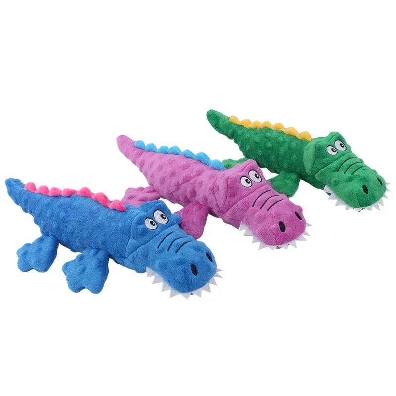 🎉Squeaky crocodile plush for aggressive chewers🐾 - Image 8