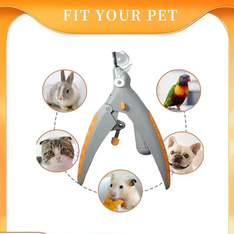 🏆 50K+ SOLD! – Almost Gone🔥🎁LED Light Pet Nail Clippers - 5X Magnification - Image 4