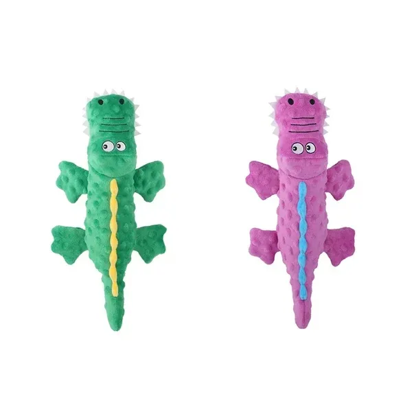 🎉Squeaky crocodile plush for aggressive chewers🐾 - Image 7