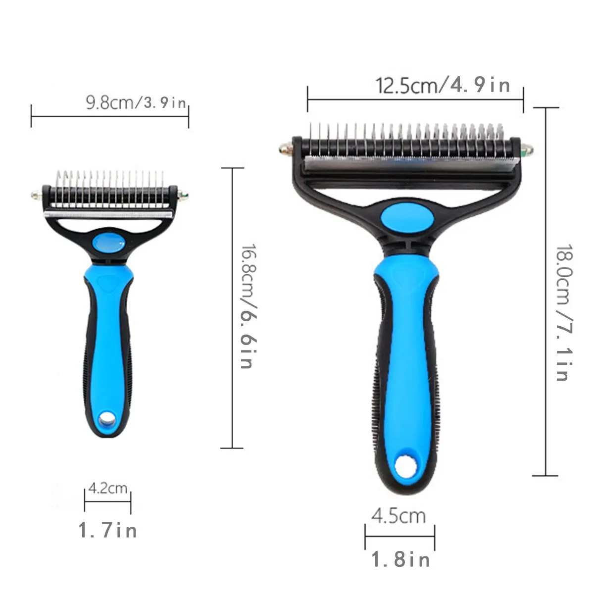 🐾 Professional Deshedding Tool for Dogs & Cats – Gentle, Efficient & Fur-Free Home ✨💖 - Image 4