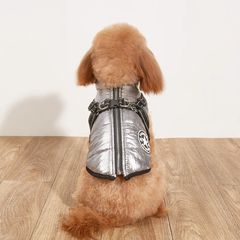 🎅Waterproof Winter Dog Jacket with Built-in Harness - Image 24