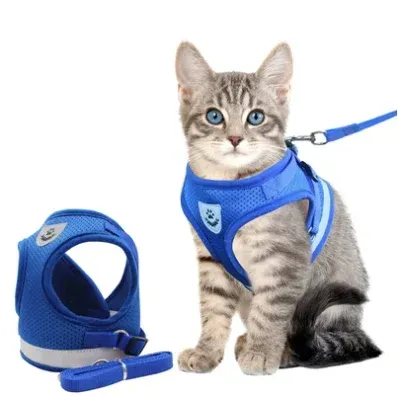 Adjustable Breathable Luminous Purrfect Feline Freedom Harness - Image 12