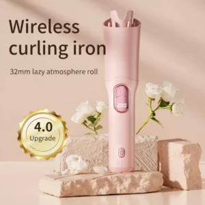USB Rechargeable Cordless Automatic Ceramic Hair Curler