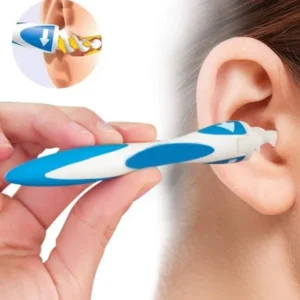 Spiral Ear Cleaner Swab With 16 pcs Heads（Washable & Replaceable）