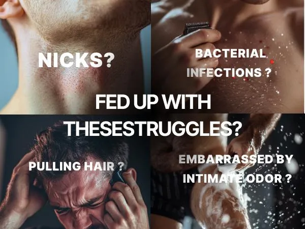 Product Introduction of 【TK SALES] 4 in 1 Electric Body Hair Trimmer Groin Hair Trimmer, Ball Trimmer for Men - Replaceable Ceramic Blade Heads,USB Recharge,Waterproof Male Hygiene Razor Safe Quick Gifts Cordless Gentle Trimming Fast TrimmingChristmas Gift, Winter Gift Set 1