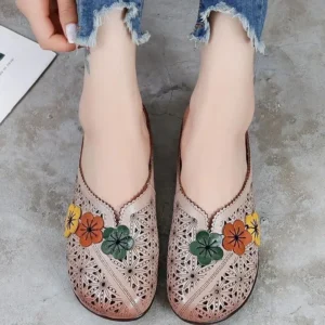 Artistic soft and comfortable handmade leather sandals