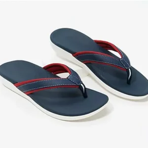2021 New Arrive Platform Leather Thong Sandals