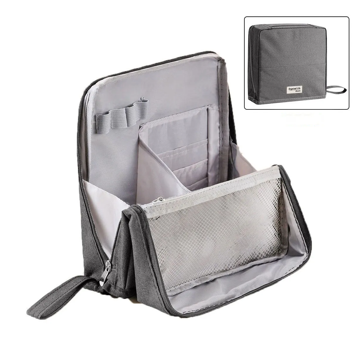 Standing Makeup Bag – Portable, Large Capacity - Image 10