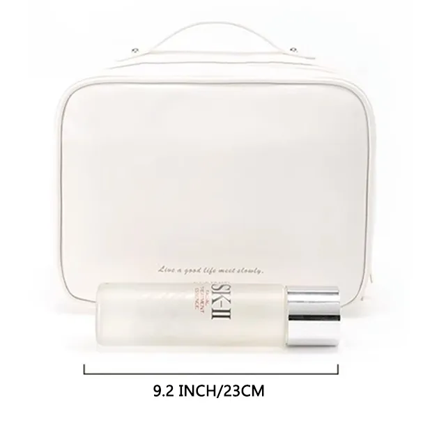 Multi-Compartment Toiletry Cosmetics Bag - Image 10