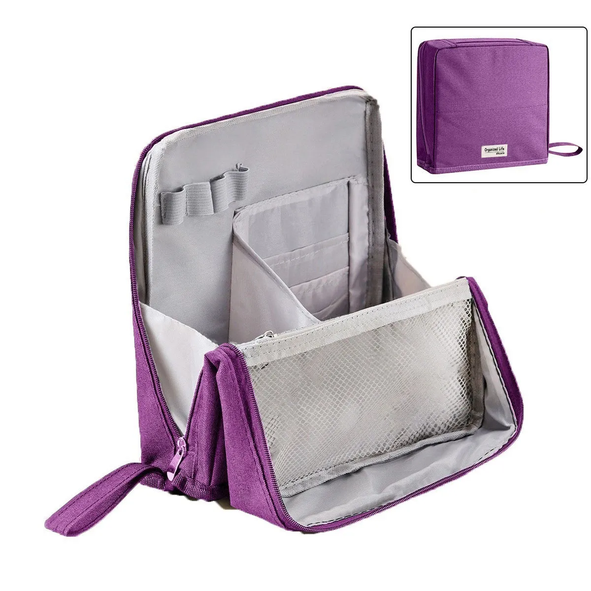 Standing Makeup Bag – Portable, Large Capacity - Image 11