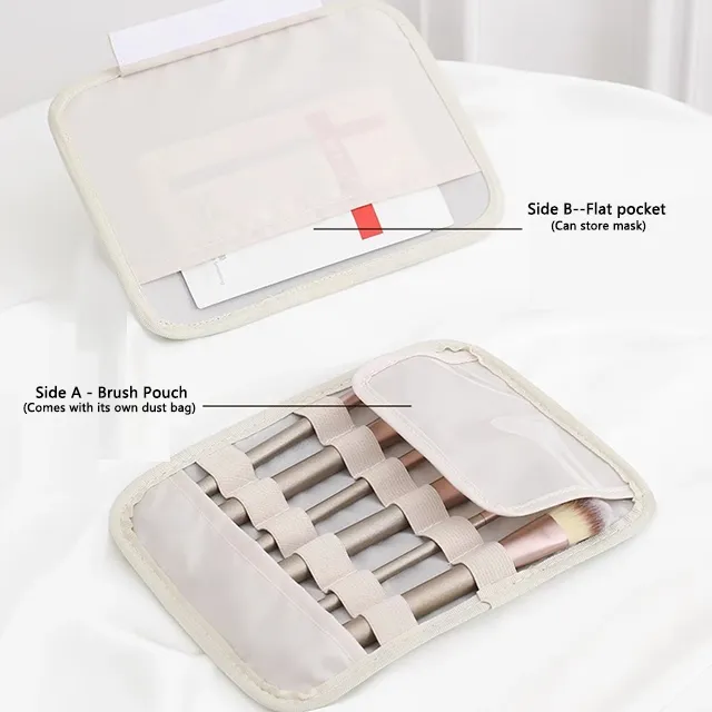 Multi-Compartment Toiletry Cosmetics Bag - Image 6