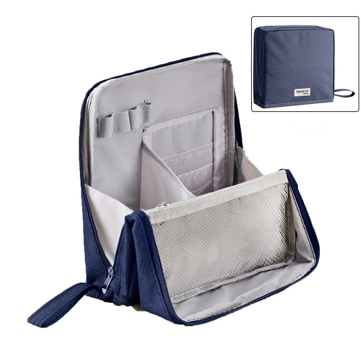 Standing Makeup Bag – Portable, Large Capacity - Image 9