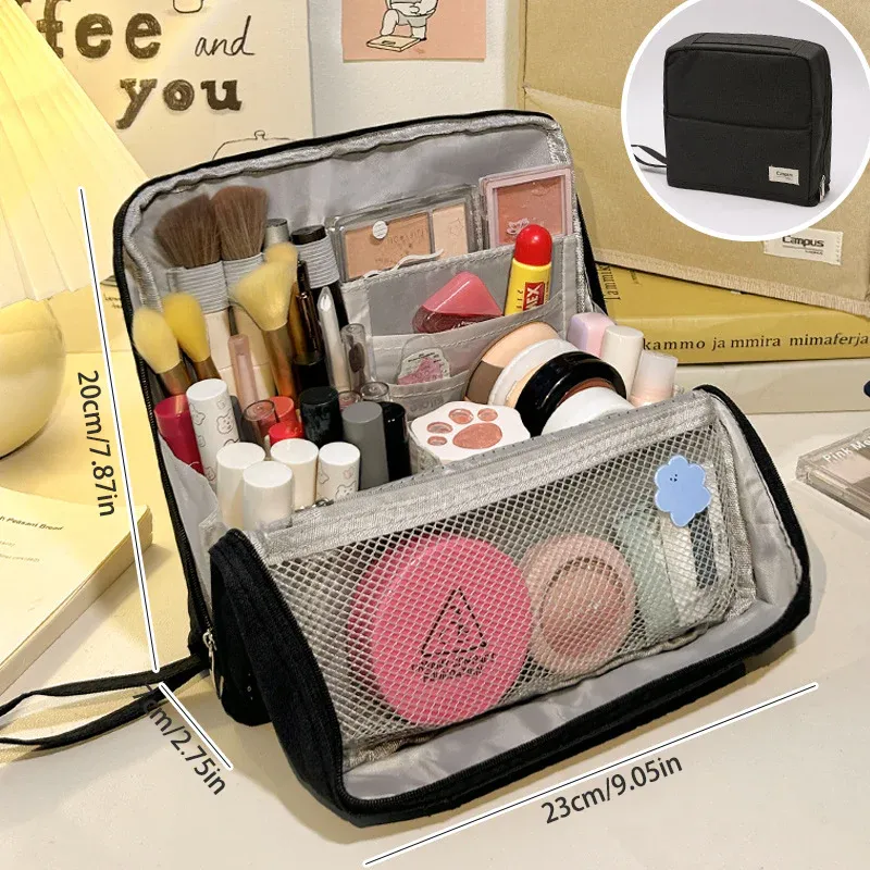 Standing Makeup Bag – Portable, Large Capacity - Image 2
