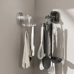 Suction Cup Swivel Six-Claw Hook