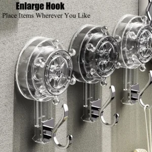 Heavy Duty Shower Hooks Vacuum Storage Hanger Powerful Clothes Hook