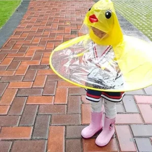 Kid's Portable Raincoat