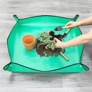 🌱Gardening floor mats, soil-replacing mats, waterproof thickened succulent repotting planting operation flower mats