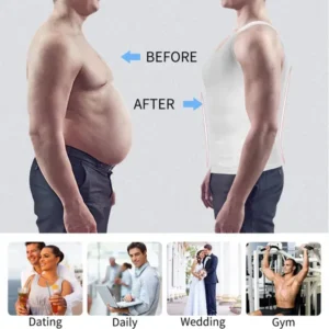 🔥Men's Slimming Compression Vest for Abdomen and Waist Control