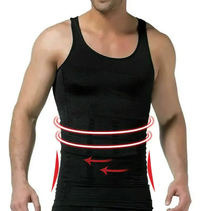 🔥Men's Slimming Compression Vest for Abdomen and Waist Control - Image 13