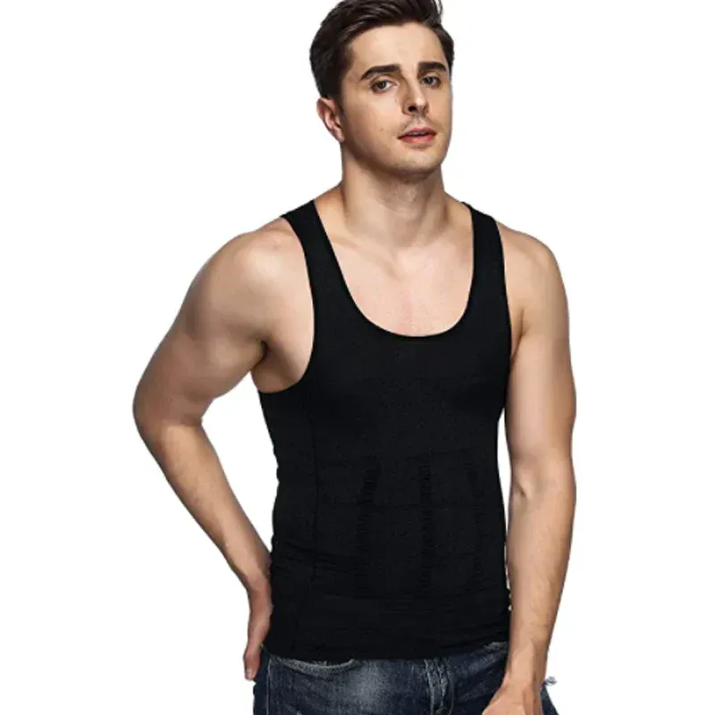 🔥Men's Slimming Compression Vest for Abdomen and Waist Control - Image 17