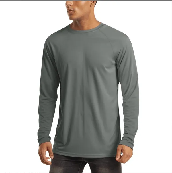 🔥Men's UPF 50+ Long Sleeves Shirts Quick Dry Lightweight T-Shirt - Image 11