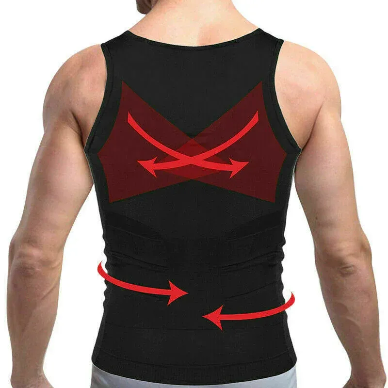 🔥Men's Slimming Compression Vest for Abdomen and Waist Control - Image 14