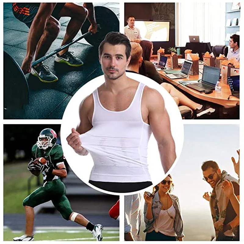 🔥Men's Slimming Compression Vest for Abdomen and Waist Control - Image 7