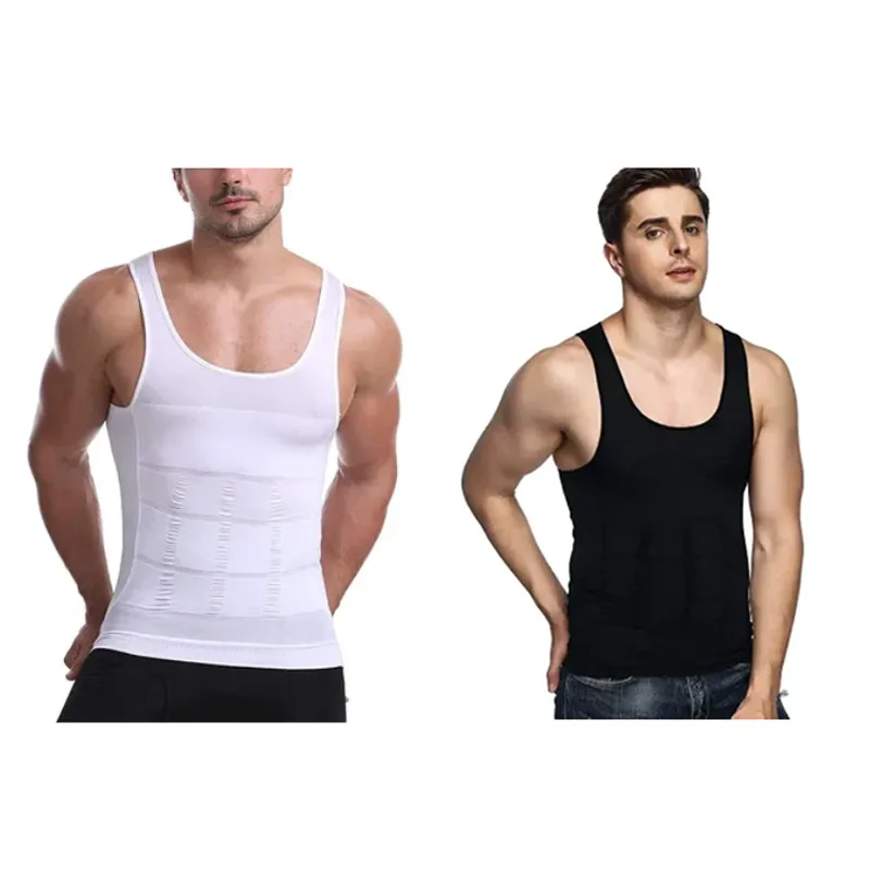 🔥Men's Slimming Compression Vest for Abdomen and Waist Control - Image 22
