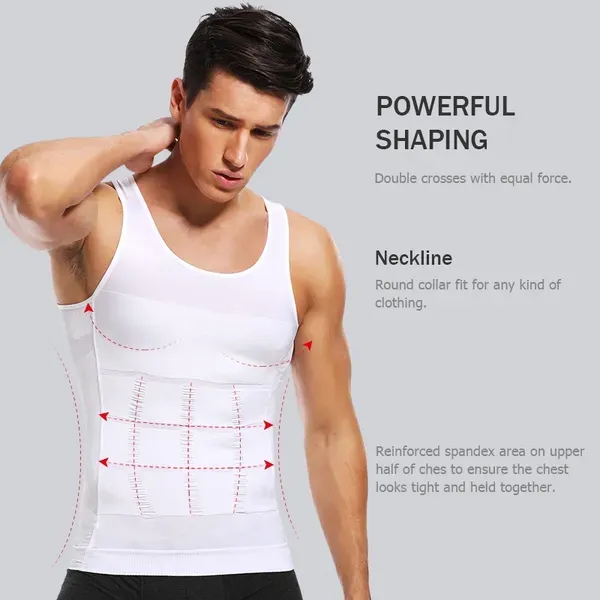 🔥Men's Slimming Compression Vest for Abdomen and Waist Control - Image 5