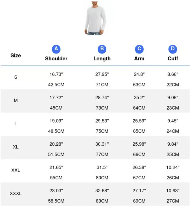 🔥Men's UPF 50+ Long Sleeves Shirts Quick Dry Lightweight T-Shirt - Image 23