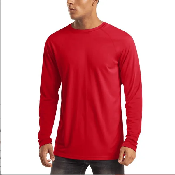 🔥Men's UPF 50+ Long Sleeves Shirts Quick Dry Lightweight T-Shirt - Image 15