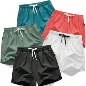 🏃♂️Men's Running Shorts – Quick-Dry Athletic Gym Shorts (1 / 5 Pack)