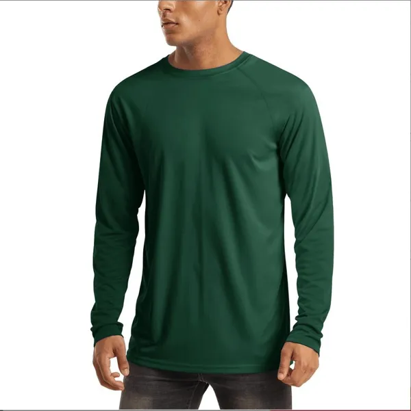 🔥Men's UPF 50+ Long Sleeves Shirts Quick Dry Lightweight T-Shirt - Image 13