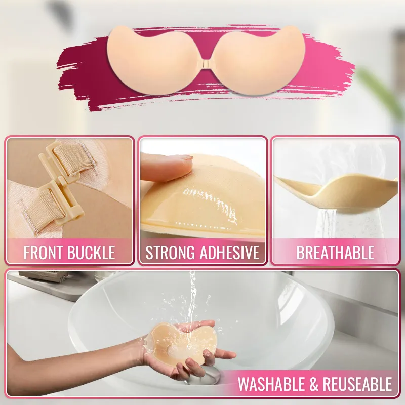 🏆39% OFF🔥Strapless Backless Push up Bra - Image 4