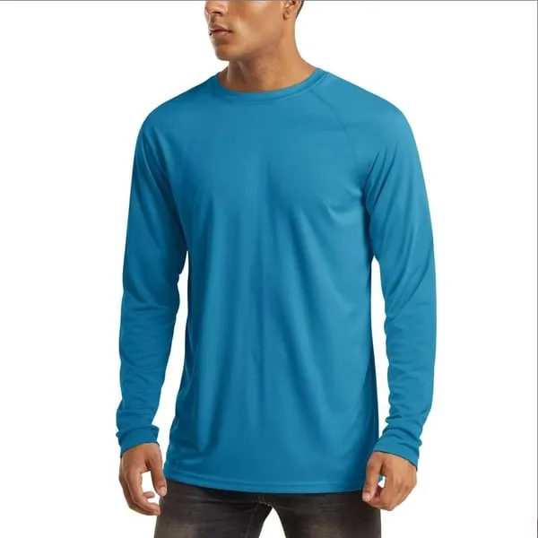 🔥Men's UPF 50+ Long Sleeves Shirts Quick Dry Lightweight T-Shirt - Image 9