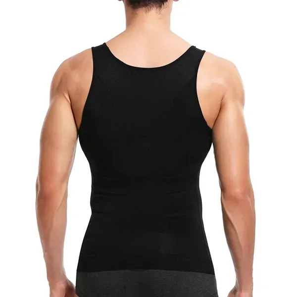 🔥Men's Slimming Compression Vest for Abdomen and Waist Control - Image 21