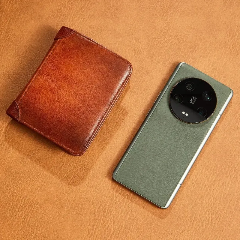 Ultra Slim RFID Leather Bifold - Image 5