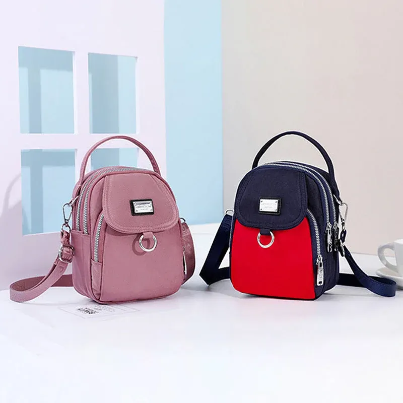 2024 Waterproof Women Crossbody Bag, Elegant Oxford Messenger Bags Simple for Work - Image 4