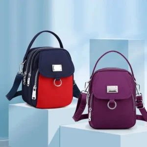 2024 Waterproof Women Crossbody Bag, Elegant Oxford Messenger Bags Simple for Work
