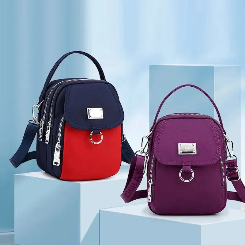 2024 Waterproof Women Crossbody Bag, Elegant Oxford Messenger Bags Simple for Work