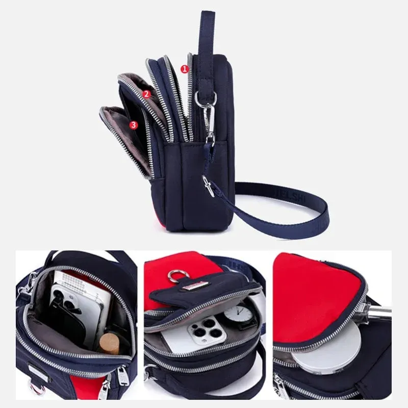 2024 Waterproof Women Crossbody Bag, Elegant Oxford Messenger Bags Simple for Work - Image 8