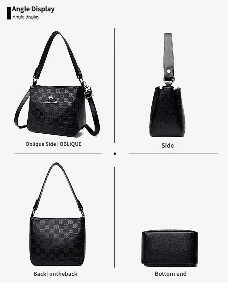 Elegant Leather Shoulder Bag for Women - Image 12